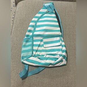 Single strap backpack